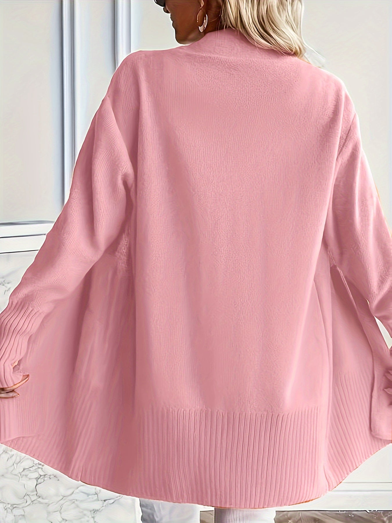 Cozy Open Front Cardigan