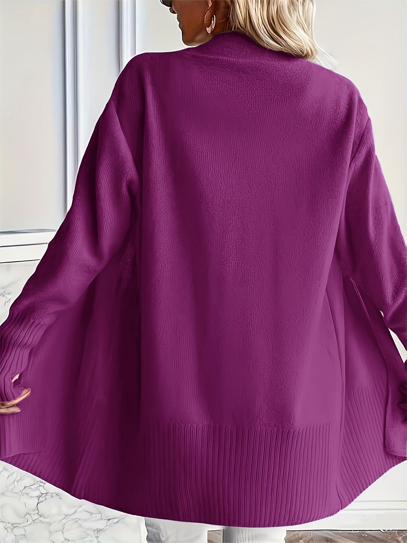 Cozy Open Front Cardigan
