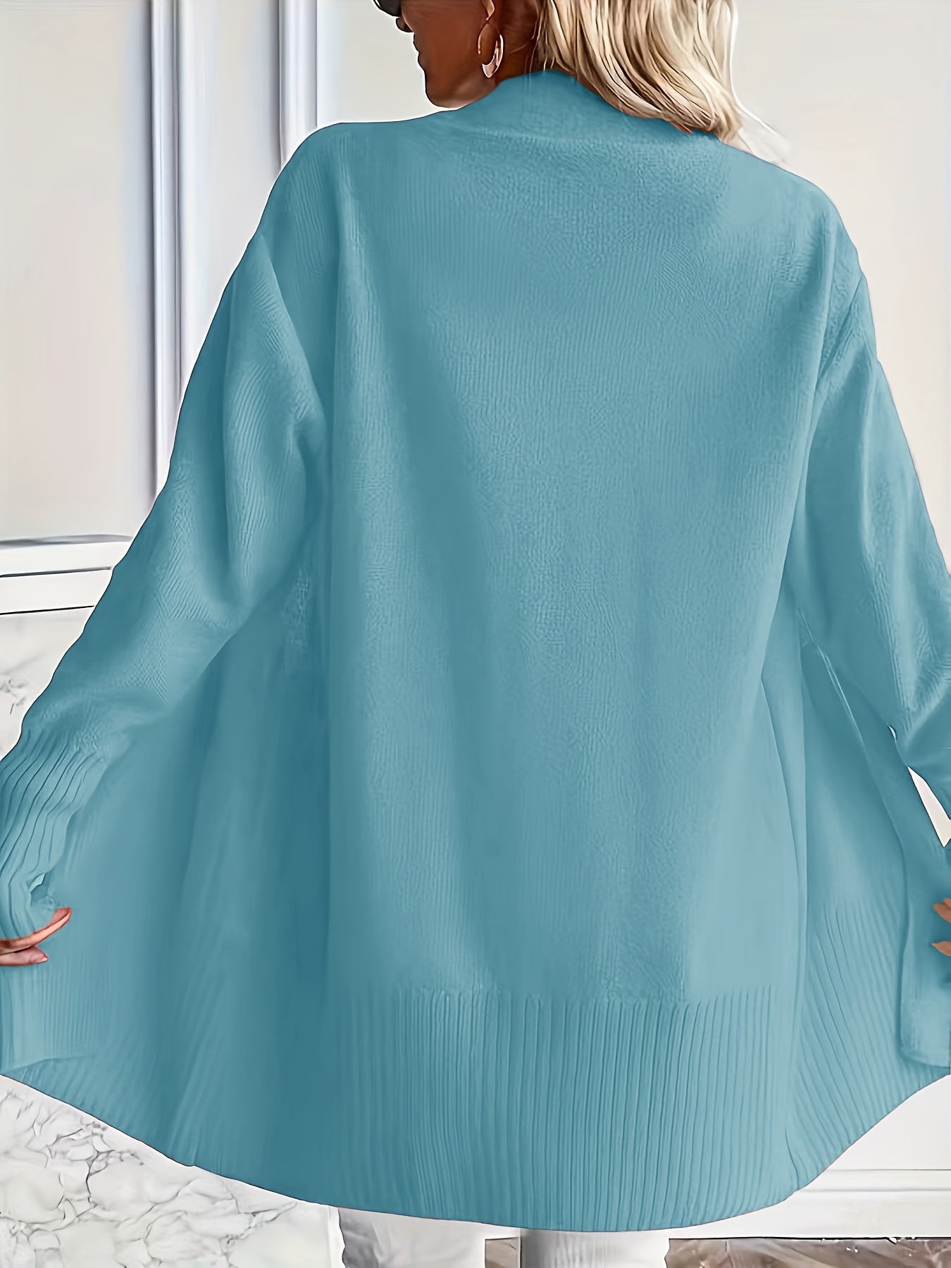 Cozy Open Front Cardigan
