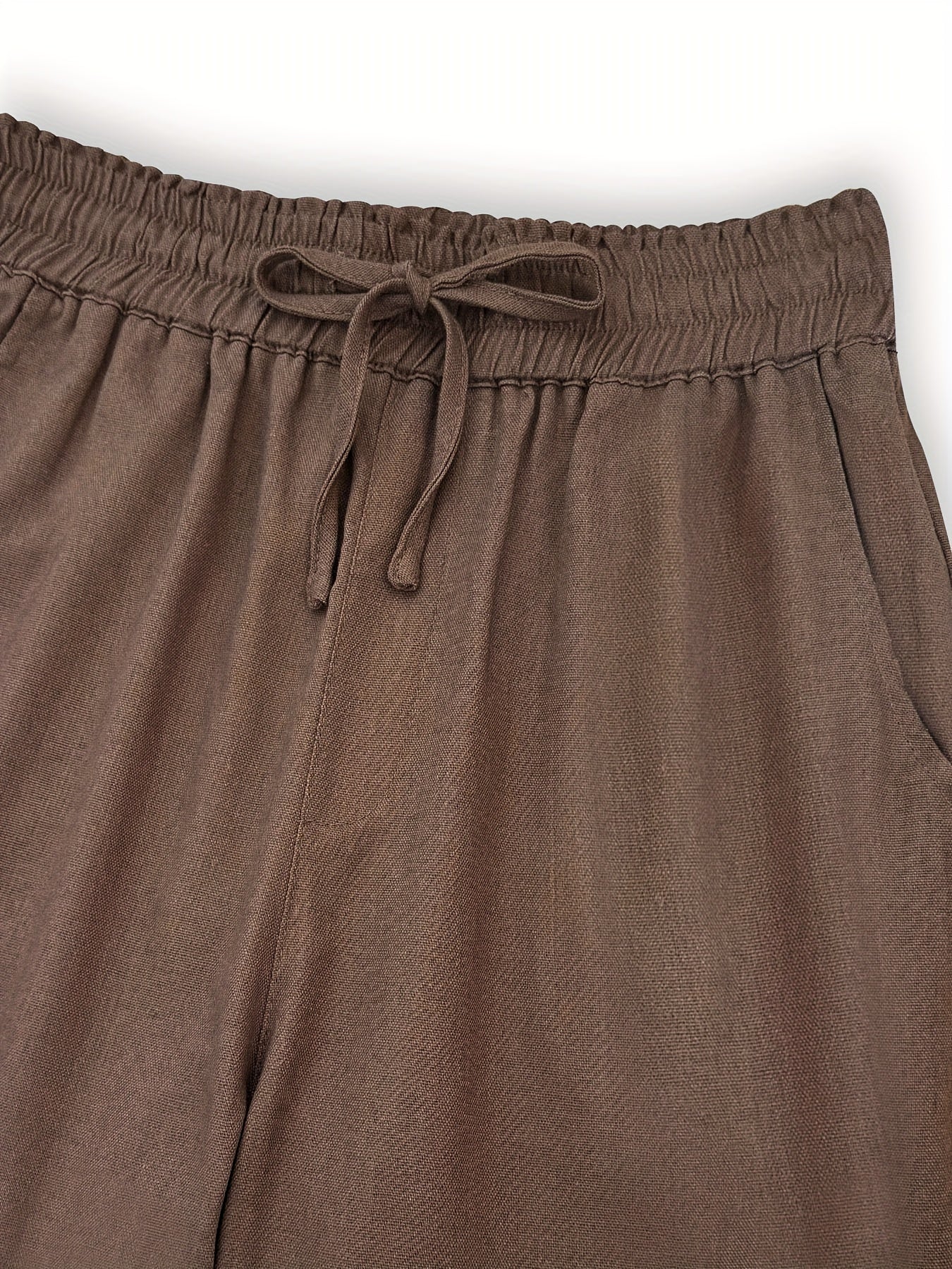 High-Waist Linen Pants – Lightweight, Breathable