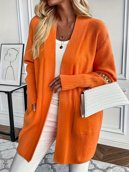 Cozy Open Front Cardigan