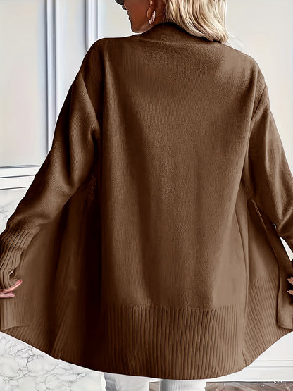 Cozy Open Front Cardigan