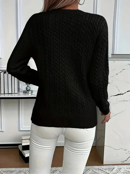 Cozy Cable Knit Sweater