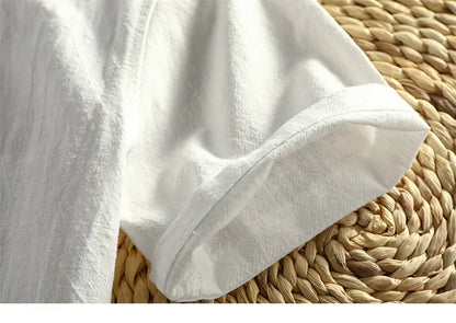 Classic Linen Polo Shirt – Breathable & Lightweight