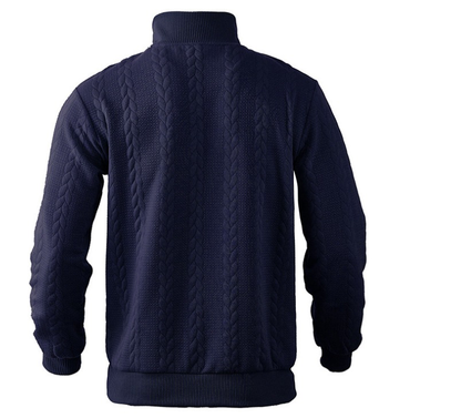 Men’s Quarter Zip Sweater – Classic Everyday Fit