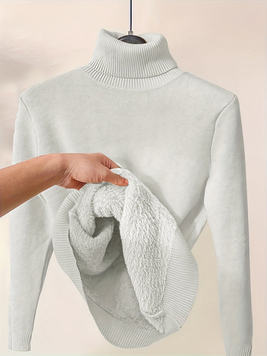 Long Sleeve Turtleneck Sweater – Soft, Warm & Stylish