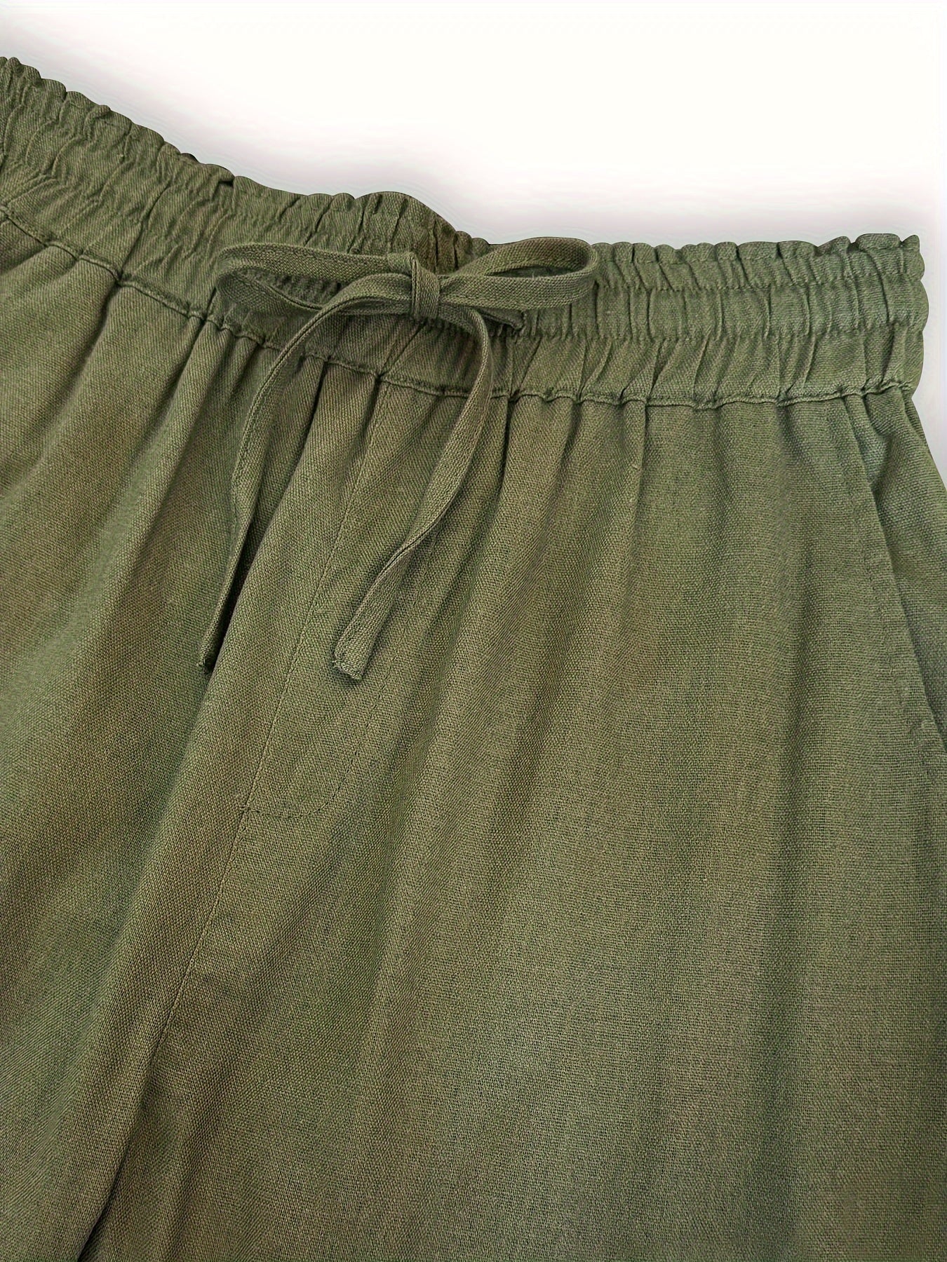 High-Waist Linen Pants – Lightweight, Breathable